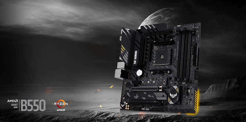 Asus Tuf Gamıng B550M-Plus Amd B550 Am4 DDR4 4400 Dp Hdmı Fiyatı Asus Tuf Gamıng B550M-Plus Amd B550 Am4 DDR4 4400 Dp Hdmı Fiyatı